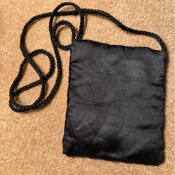 Satin beaded Mirror Night-out crossbody Unbranded - Picture 2 of 3